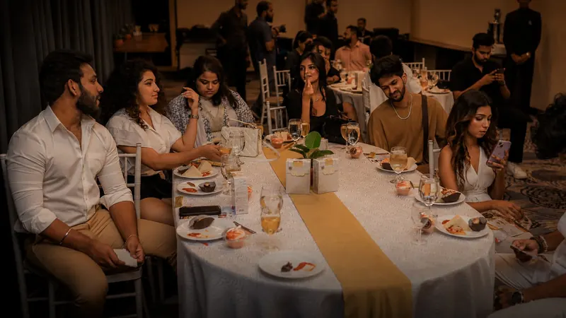 Guests seated at the Golden Hours launch at Waters Edge